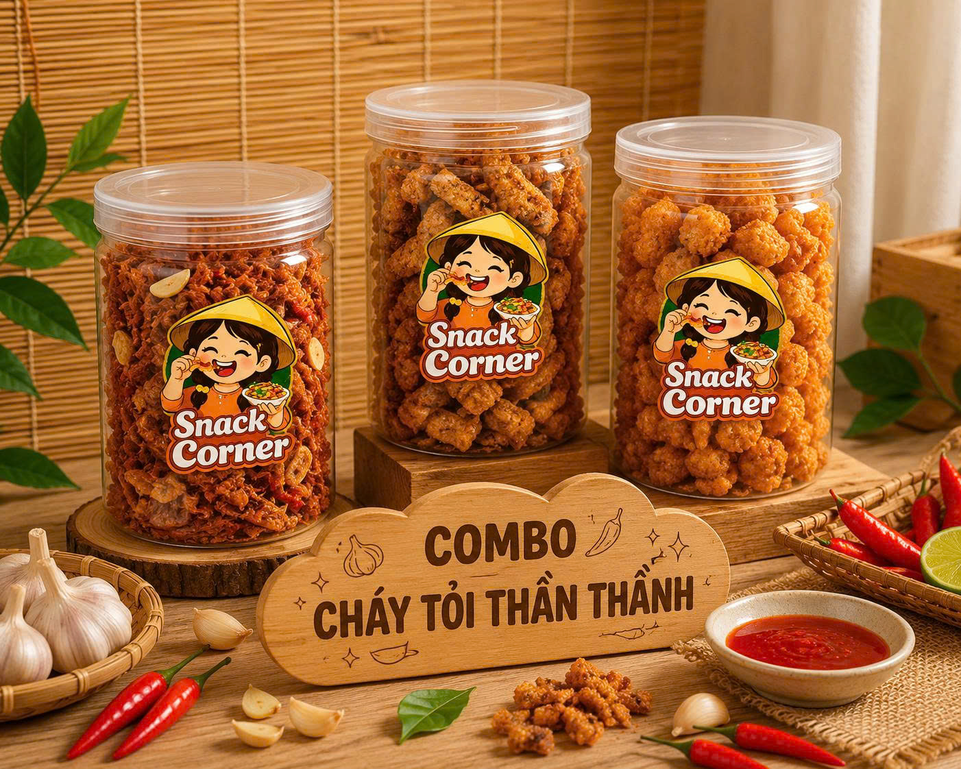 combo cháy tỏi thần thánh