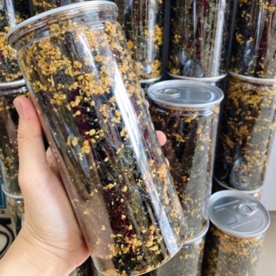 Rong biển cháy tỏi đóng hộp