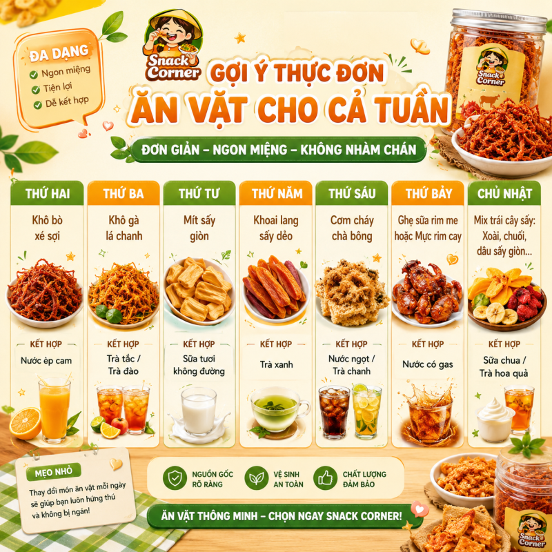 Gợi ý thực đơn